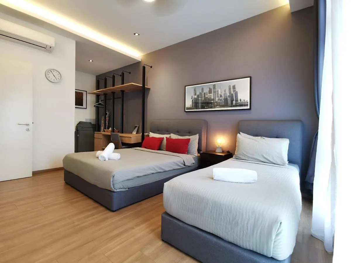 Apartment Artsy Homestay In Jb Town Center Near Foodcourt, Malls & Grocery Johor Bahru Malaysia